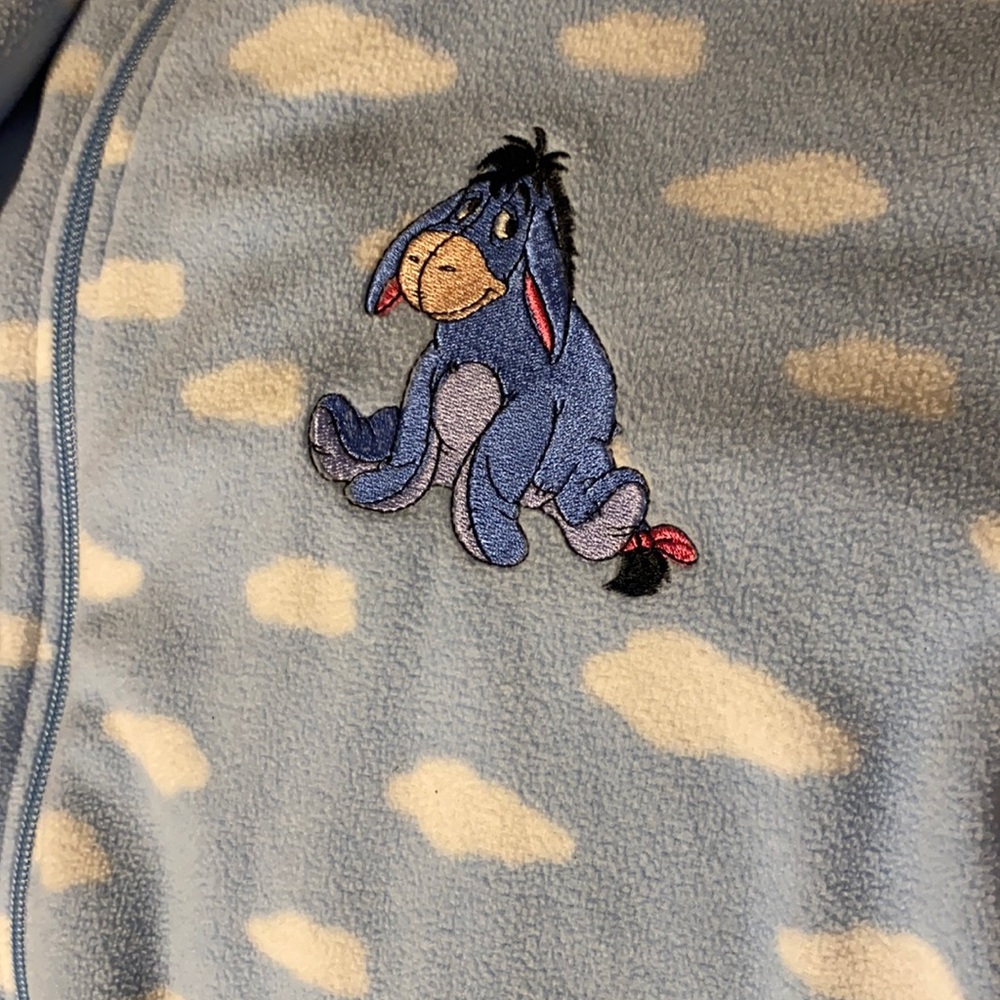 ADULT EEYORE ONESIE DISNEY BABY BLUE